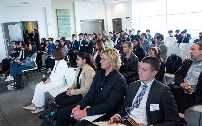 Conference audience